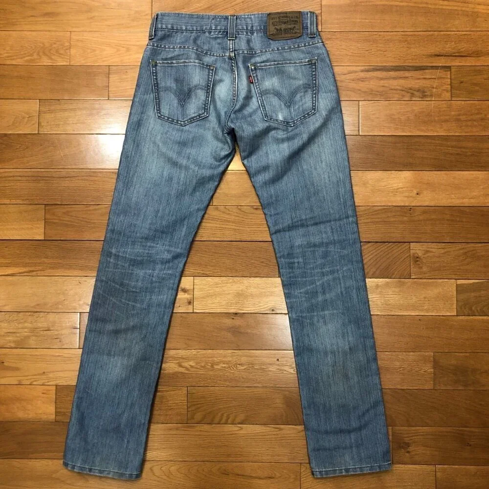 Levi's Skinny 511 Blue Jeans Size W30 L32